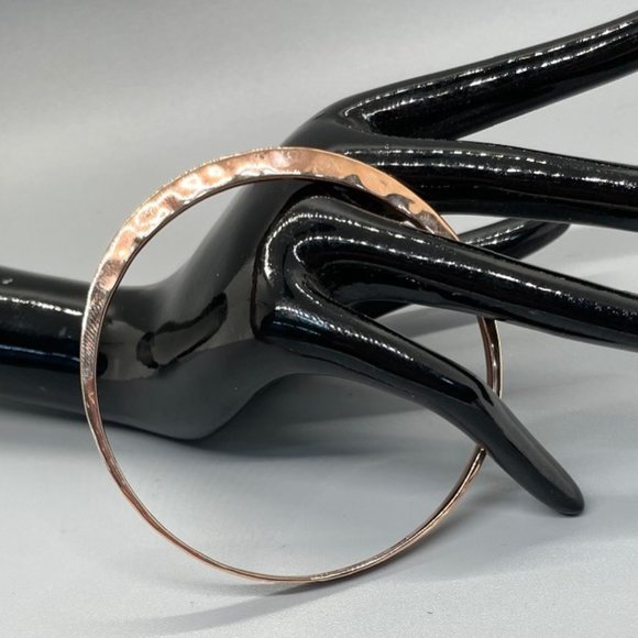 575. EUC RLM Studio Robert Lee Morris Copper Bangle Bracelet - Picture 3 of 7